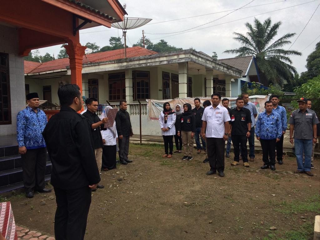 BAWASLU KOTA PADANGSIDIMPUAN MELAKSAKAN UPACARA MEMPERINGATI HARI LAHIR PANCASILA