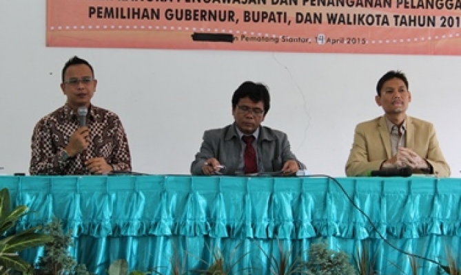 Provinsi Sumut Gelar 23 Pilkada, Politik Uang Sering Terjadi