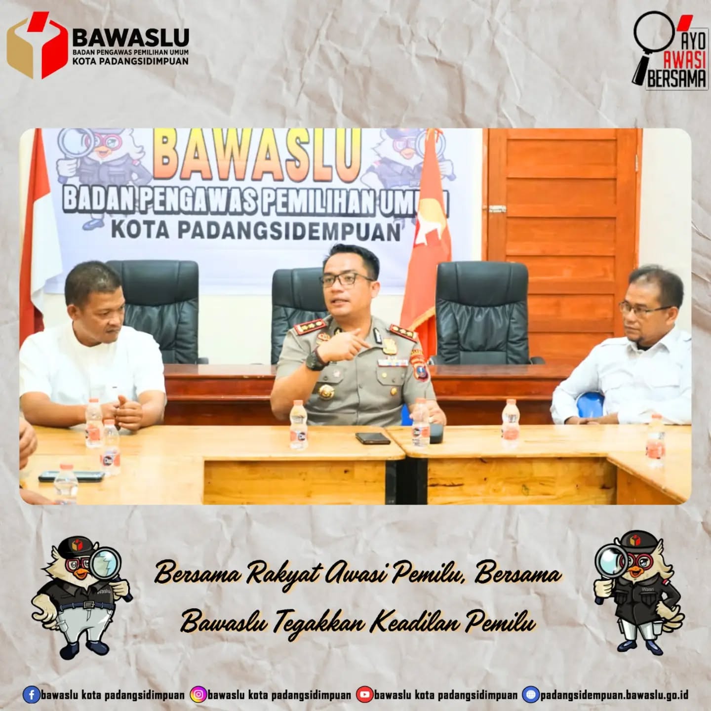 Kunjungan Kapolres Padangsidimpuan