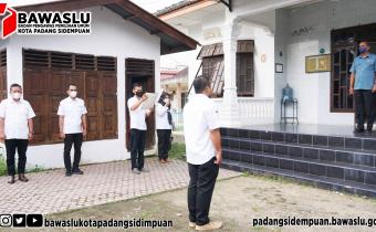 Ketua Bawaslu Kota Padang Sidempuan tekankan jajarannya agar bijaksana dalam menanggapi isu – isu terkait penundaan pemilu tahun 2024