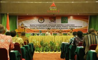 Rapat Koordinasi Evaluasi Sentra Gakkumdu Sumut Tahun 2014