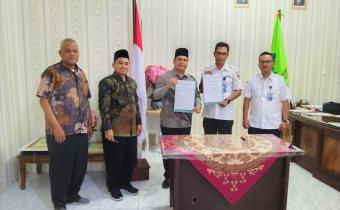 Penandatanganan MOU Antara Bawaslu Kota Padang Sidempuan dan Universitas Islam Negeri Syekh Ali Hasan Addary Padangsidimpuan