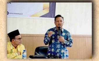 BAWASLU PROVINSI SUMATERA UTARA GELAR SOSIALISASI PENGAWASAN PEMILU PARTISIPATIF DI UIN SYAHADA PADANG SIDEMPUAN