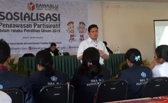 BAWASLU SUMUT AJAK MASYARAKAT SAMOSIR AWASI PEMILU 2019